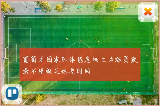 葡萄牙国家队体能危机主力球员疲惫不堪缺乏休息时间